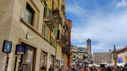 Explore Piazza delle Erbe in Verona