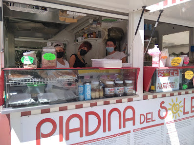 Enjoying a Traditional Piadina in Cervia