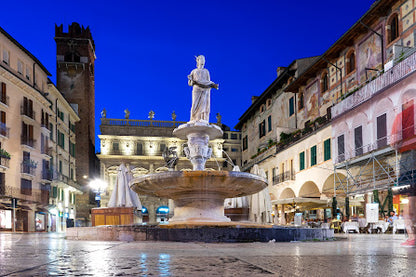 Explore Piazza delle Erbe in Verona