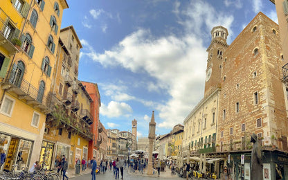 Explore Piazza delle Erbe in Verona