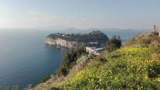 Admiring Naples from the Parco Virgiliano