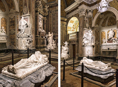 Veiled Christ Sculpture in Naples