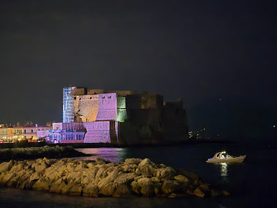 Castel dell'Ovo at Sunset in Naples